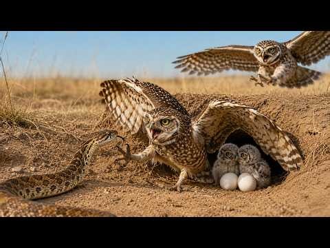 Burrowing Owl: 70-Day Survival Journey | From Egg to Young Hunte