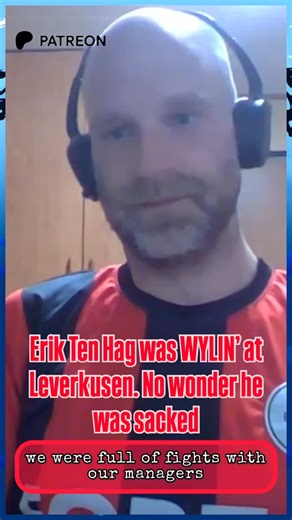 Shades of Blue Network on Instagram: "Man City vs Leverkusen match preview was recorded and @crunkchocolate had to ask about Ten Hag’s short stint with the club. Things were much messier than anticipated 👀 full episode drops Sunday for our $6 tier members on Patreon with a 10 minute sampler on all major streaming platforms to entice you to subscribe #shadesofblue⚽️ #leverkusen #bayerleverkusen #bundesliga #drama"