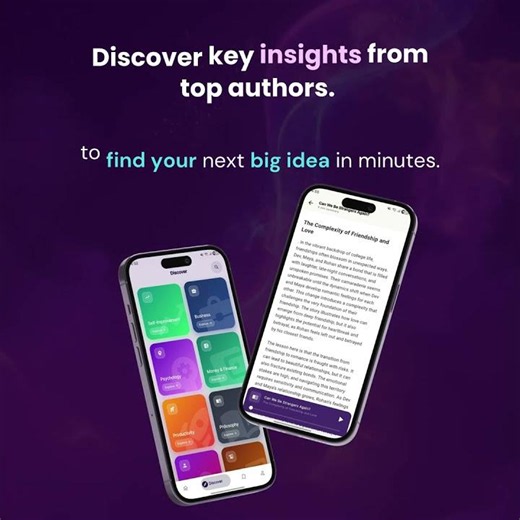 Best Book Summary App for Self Growth, Productivity & Business