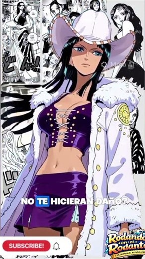 Nico Robin — One Piece "Me persiguieron toda mi vida… por saber la verdad."