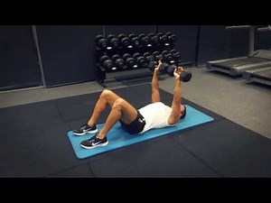 Dumbbell Floor Press (Exercises.com.au)