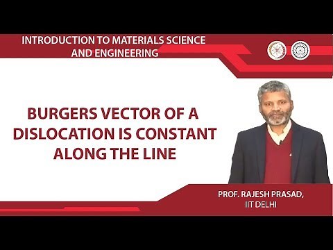 Burgers vector of a dislocation is constant along the line