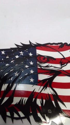Eagle USA Metal Art 3 Piece - Etsy