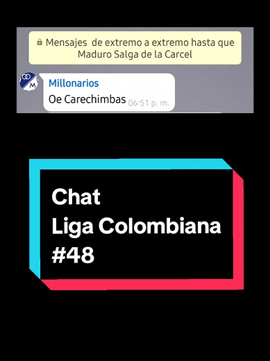 Chat Liga Colombiana #ligabetplay2024 #futbolcolombiano #cuadrangulares #ligabetplay2025 #memestiktok