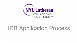 IRB Application Tutorial