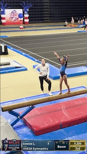 Miles Avery Challenge 2026: Emmie's Level 3 Beam! ✨#gymnastics #gymnasticsbeam #gymnasticslife
