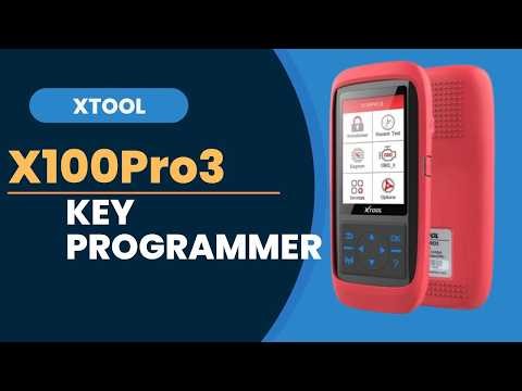 XTOOL X100Pro3 Key Programmer | Best Key Programming Tool 2026