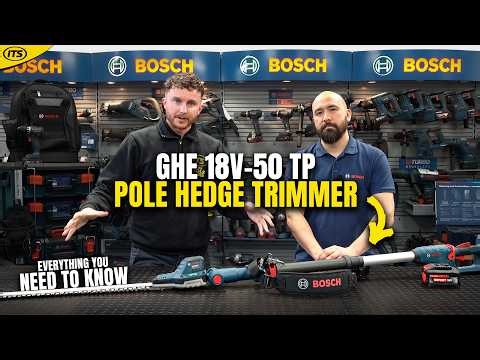 Bosch GHE 18V-50 TP | The Easy Way to Cut Tall Hedges