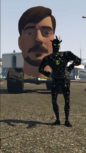 GTA V mcqueen MR BEAST truck challenge #gta5 #spiderman