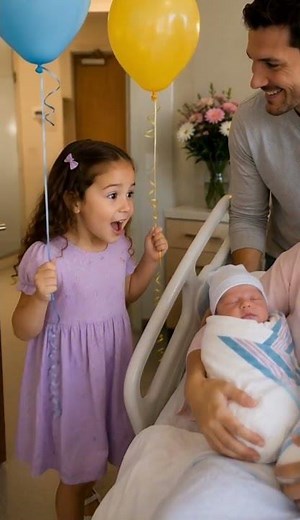 ❤️ The First Time She Met Her Twin Baby Brothers 😭 #tinymiracles #toocute
