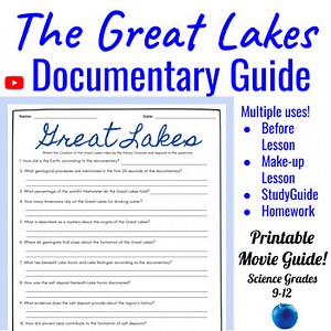 Creation of the Great Lakes Documentary Movie Guide || Earth Science