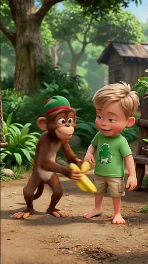 Counting Bananas | Numbers Song for Kids | Learn & Jump 🐒🎶 #abcd #kids