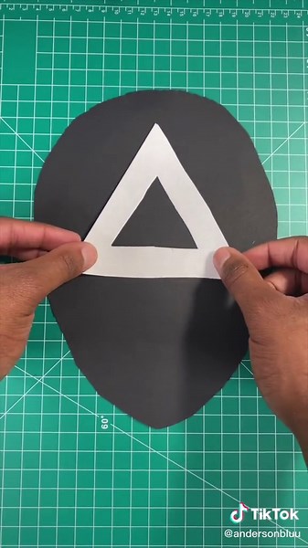 DIY Squid Game Mask Tutorial for Halloween 2021
