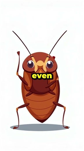 Why Cockroaches Are ALMOST Impossible To Kill... 🪳💀 #cockroach #insects #animal #facts #nature