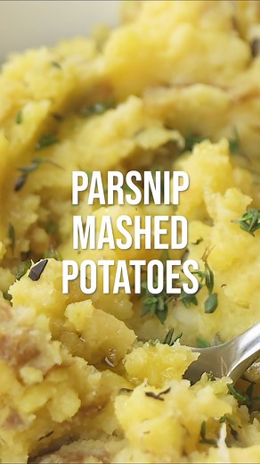 Parsnip Mashed Potatoes are an easy and rustic side dish perfect for cozy winter dinners. Fox and Briar #veganfood #recipes #foodblogger | Fox and Briar