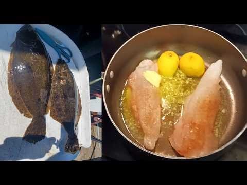 NEW Trick to Finding Flounder While Scuba Diving - Catch, Clean, Cook.