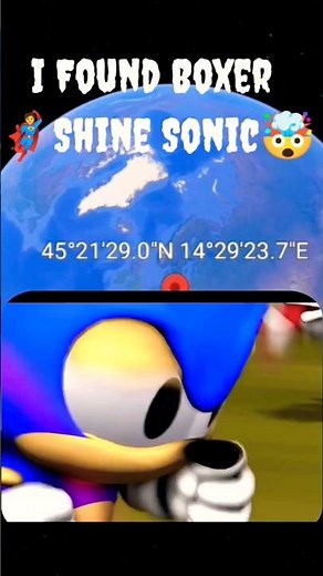 I Found Boxer Shine Sonic no Google Earth map and google #earthmap721 #video