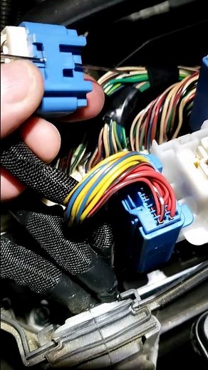 Help - Removing Lexus engine bay ECM harness connectors