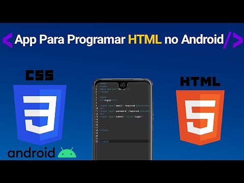 O MELHOR APLICATIVO para PROGRAMAR Em HTML, CSS e JavaScript No Seu ANDROID