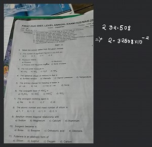 Beryllium shows diagonal relationship with... | Filo