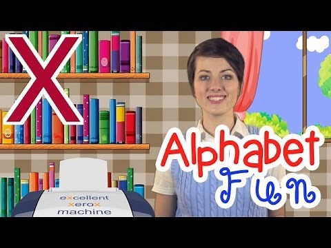 Alphabet Fun! X - TinyGrads. Perfect for homeschool families. Mom, dad, children, the whole house!