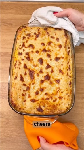 LASAGNA recipe you will master in few simple steps 👌 #lasagna #shorts