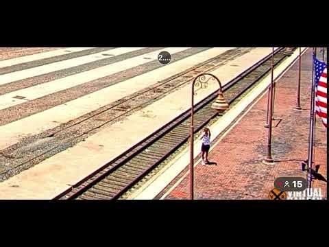 Me on the Barstow Ca Railcam! @VirtualRailfan