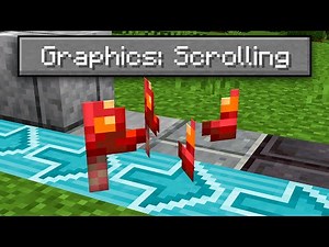 Minecraft But The Textures Scroll