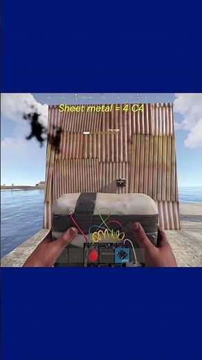 How much c4 does it take to destroy these walls.