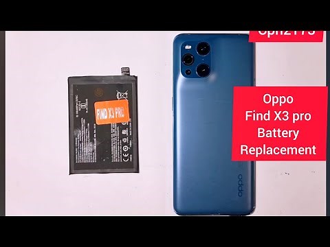 oppo Find x3 pro battery Replacement #oppofindx3pro #cph2173 #oppo