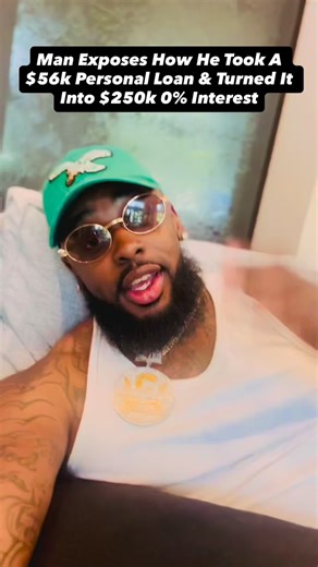 Melvin Taylor Jr. on Instagram: "Most people take loans to spend money. I take loans to buy money at lower interest rates! I flipped a $56K Lightstream loan at 10% into $250K+ of 0% bank credit. Structure. Deposits. Relationships. Strategy. Want the blueprint? Comment “ FUND “"