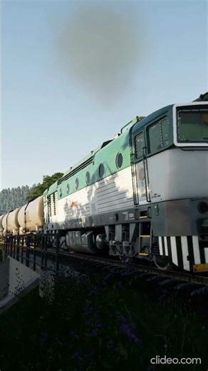 CD 750 CHUGGING HARD | Train Sim World 6 #shorts