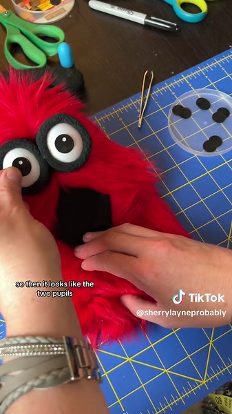 Cross-Eyed Muppet Puppet Making Tip