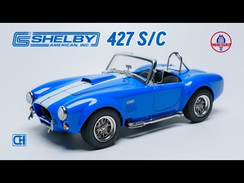 Building Fujimi Shelby 427 S/C Cobra 1/24 Scale Model Assembly Kit