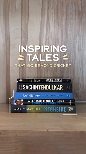 These books are bound to bowl you over🏏📖 Step up to the crease of interesting tales with our cricket legends. Visit the Crossword book store or shop at crossword.in and score yourself a good catch🫴 🛍️ #crosswordbookstores #bookstagram #readersofig #booklovers #booksoncricket Bookstagram Readers Book lovers Cricket | Crossword Bookstores