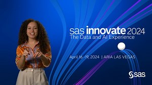 To maximize the value of your existing investments, hear SAS leaders reveal the work that we are doing—all at #SASInnovate, April 16-19 in Las Vegas. You will hear big announcements, as well as insights from SAS executives on new market trends, and SAS innovations planned for 2024. Happy hours, coffee, and plenty of networking breaks also included ☕ 😉. We told you it would be fun here! SAS Innovate is more than just an event, it’s a community. http://2.sas.com/6183Z7B3V #ArtificialIntelligence 