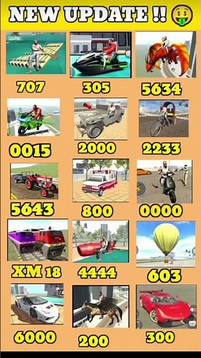 Indian Bike Driving 3D || All New cheat code #shorts #ytshorts #indianbikesdriving3d #cheatcodes