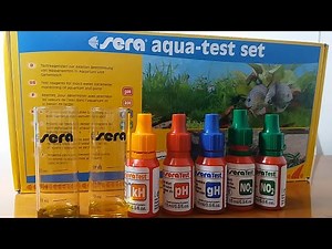 Tutorial Sera test set PH, KH, GH e NO2