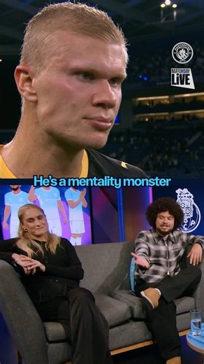 HAALAND IS A MENTALITY MONSTER!!😈⚽️ #mancity #football #champiosleague #haaland #erlinghaaland