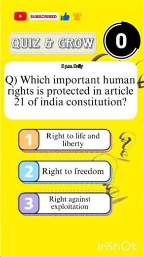 Political Science MCQ Quiz | Practice Now #quiz #constitutionallaw ‪@Legally_PP‬