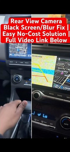 Car Rear Camera Issue Solve in 2 Minutes | No Replacement Needed | Full Video Below #youtubeshorts