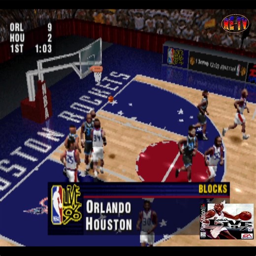 65K views · 1.6K reactions | NBA Live 96 (PS1) This was the first to drop on the playstation console I remember playing this on sega genesis personally and loved it!!!! #NbaLive #videogames #arcade #nba #basketball #classic #nostalgia #nbalive24 #playstation | Retro-Entertainment TV | Facebook