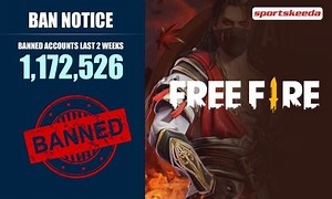 1,172,526 Free Fire accounts banned for cheating in the last two weeks