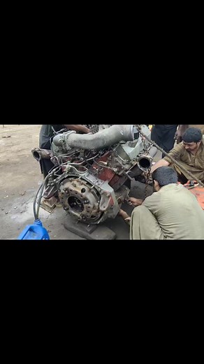 V8 engine starting #engine #reelsvideo | Auto Engine repairing