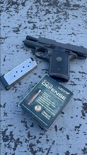 Sig Sauer P938 | Civil Defense 50grain 9mm ammo