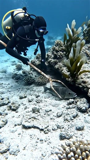 Underwater diving fishing with me #underwater #fishing