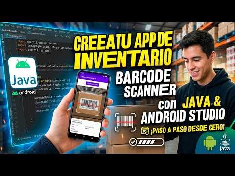 Cómo CREAR una APP de INVENTARIO con Lector de CÓDIGO DE BARRAS (Android Studio & Java) #viralvideo