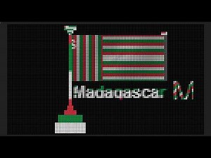 World Flags Madagascar Made with Clipchamp