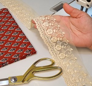 Make this beautiful Design for Printed Kurti neck using easy sewing tips and tricks/ learn clever sewing tips and tricks with Knotty Stitches #sewing #stitching #sewingtipsandtricks #knottystitches #sewinghacks #sewingtips #kurti #neckdesign | Knotty Stitches