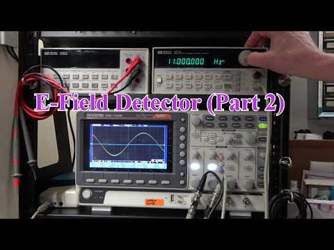 DIY Making an Electrostatic Field Detector (Part 2)